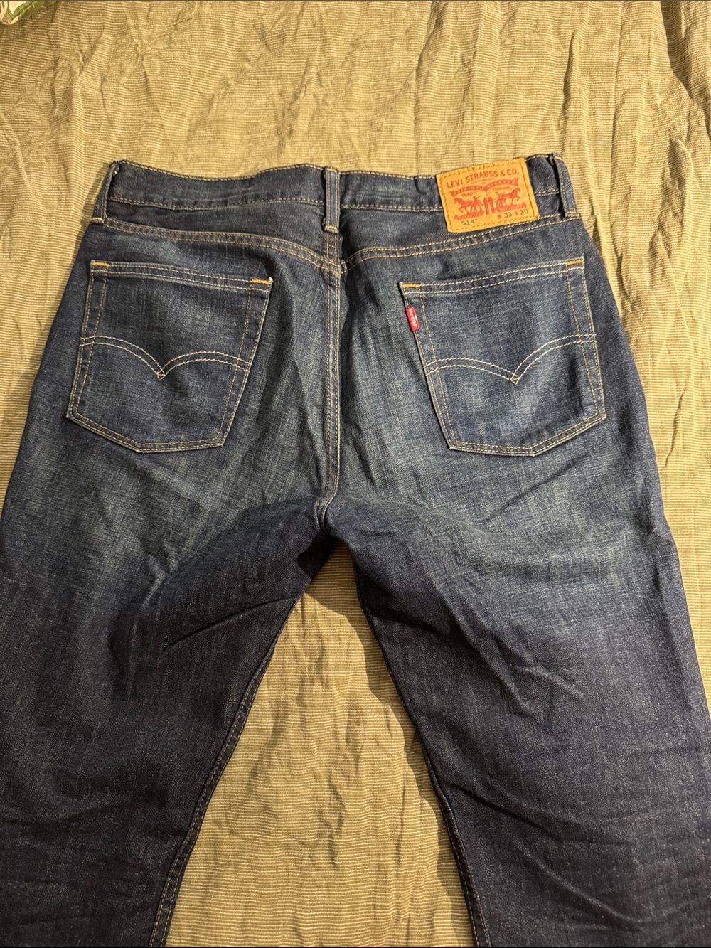 Levi's 514s Slim Fit Indigo Blue Men's Jeans